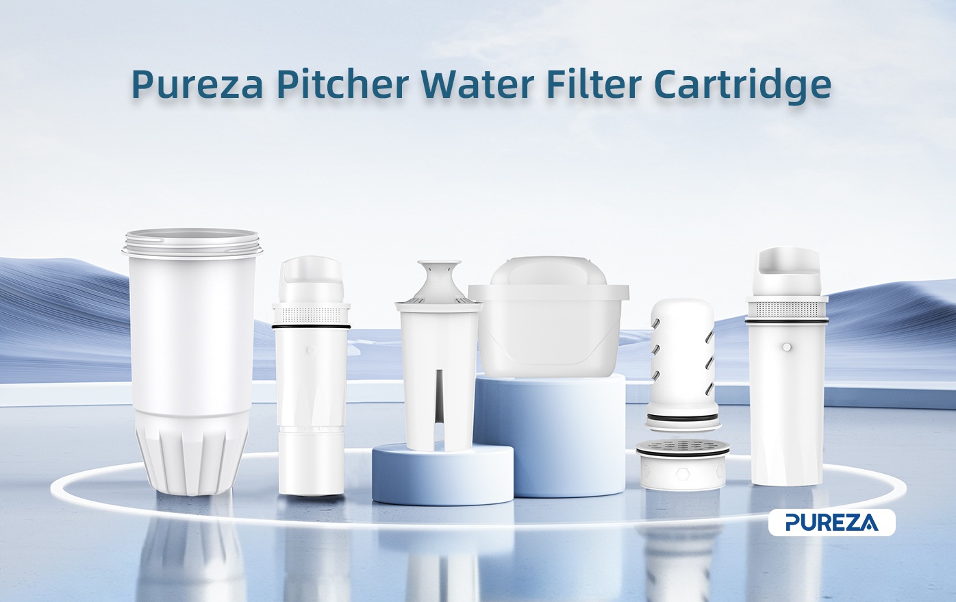 Pitcher water filter cartridge_PUREZA