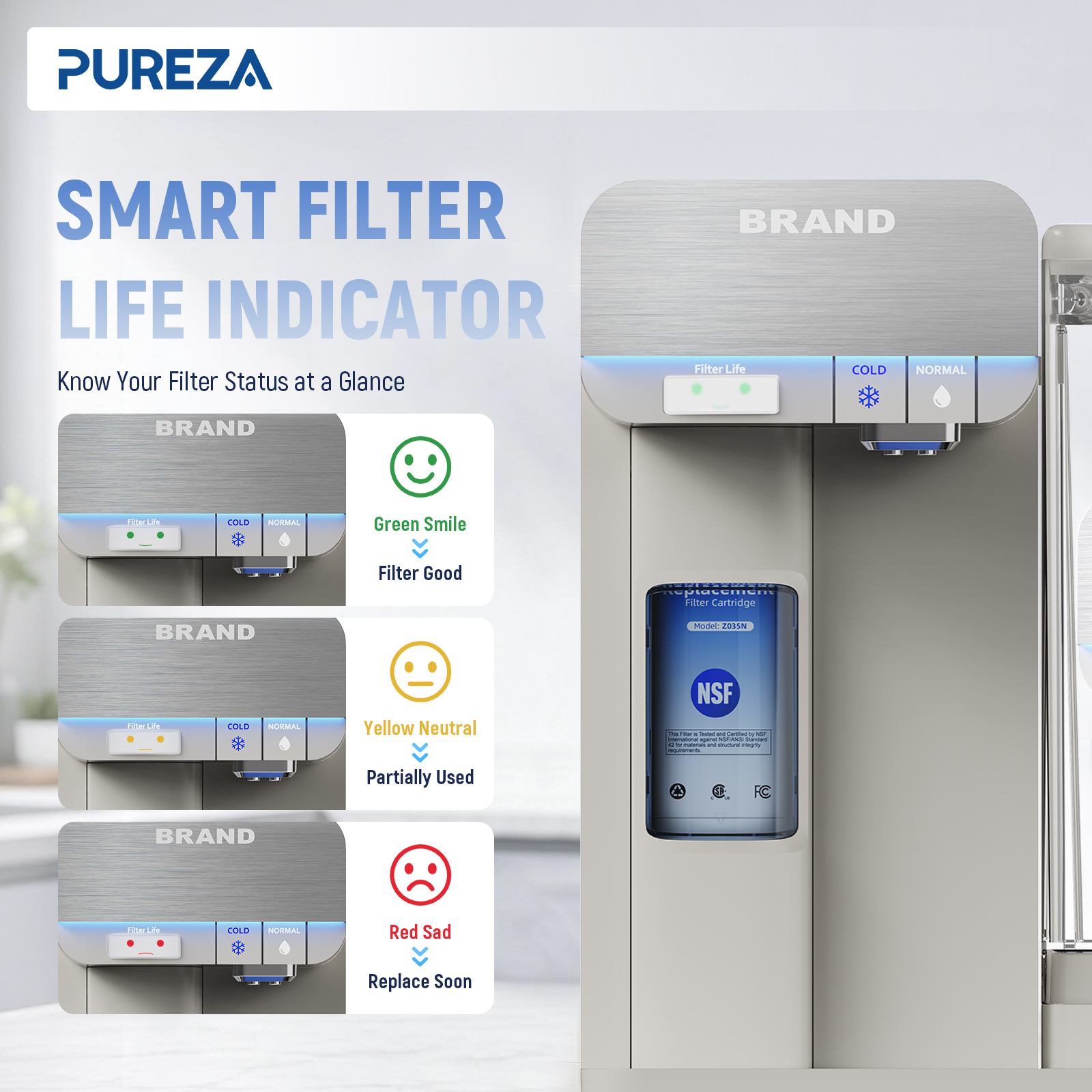 Smart Emotion-Based Filter Life Indicator
